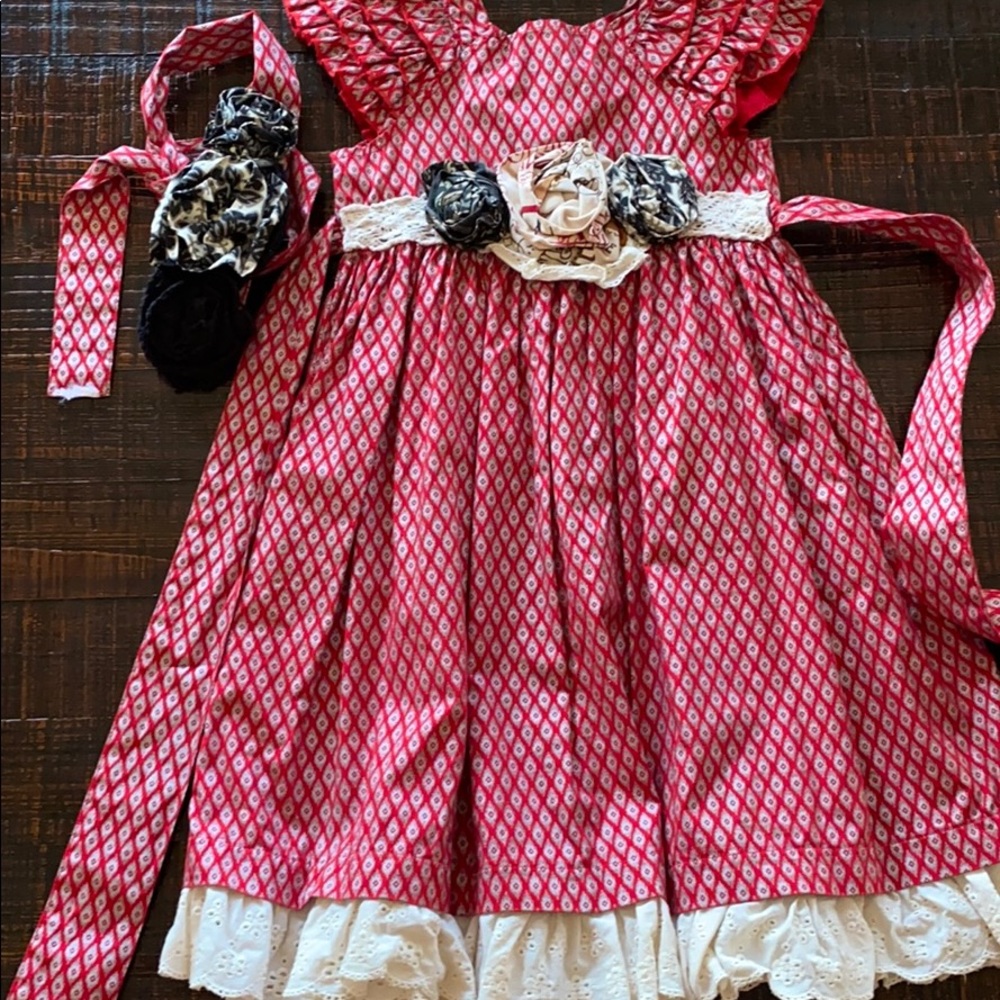 Dress and matching headband
